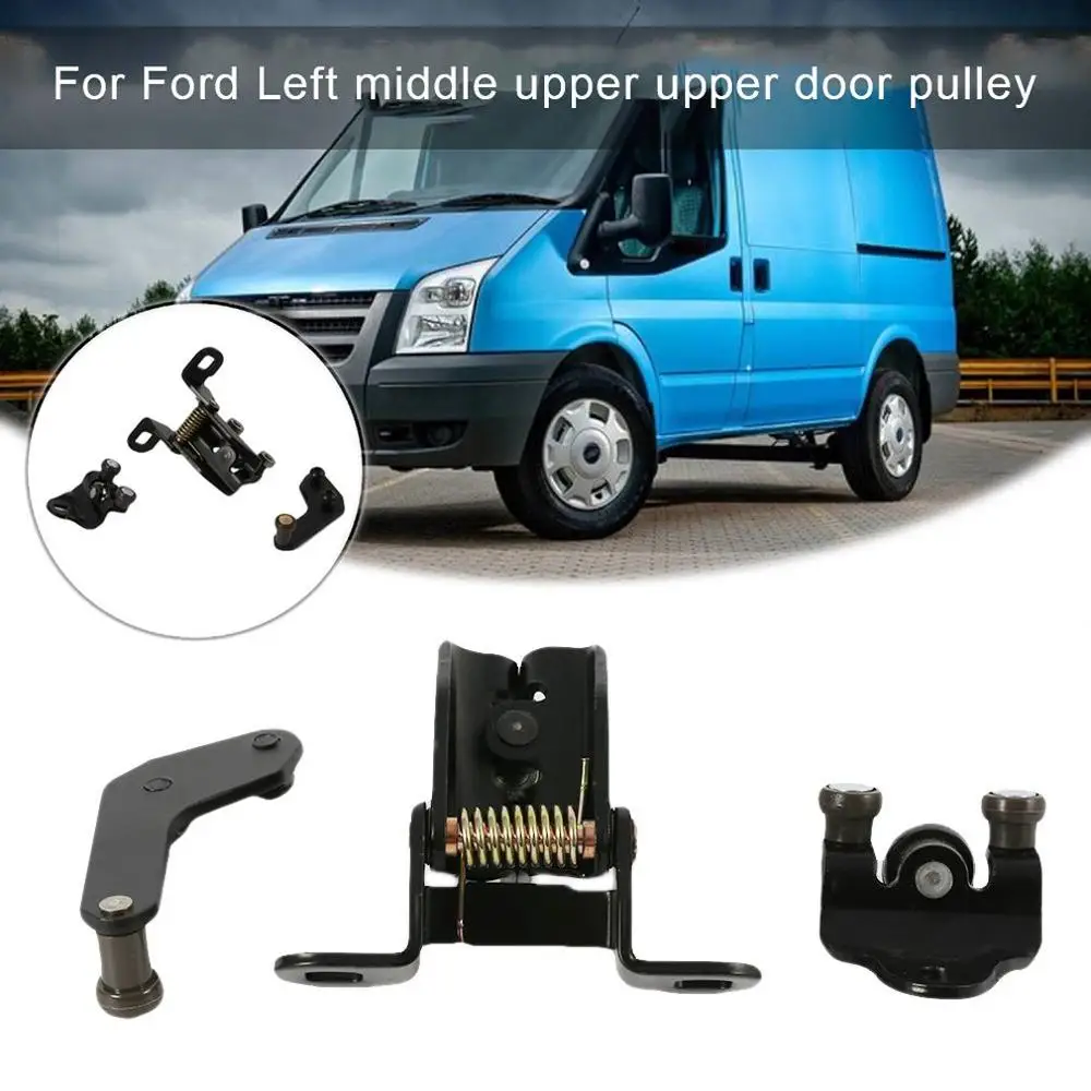 Левый комплект под верхней средней дверью шкив для Ford Quanshun 00-131705694 черный металлический материал