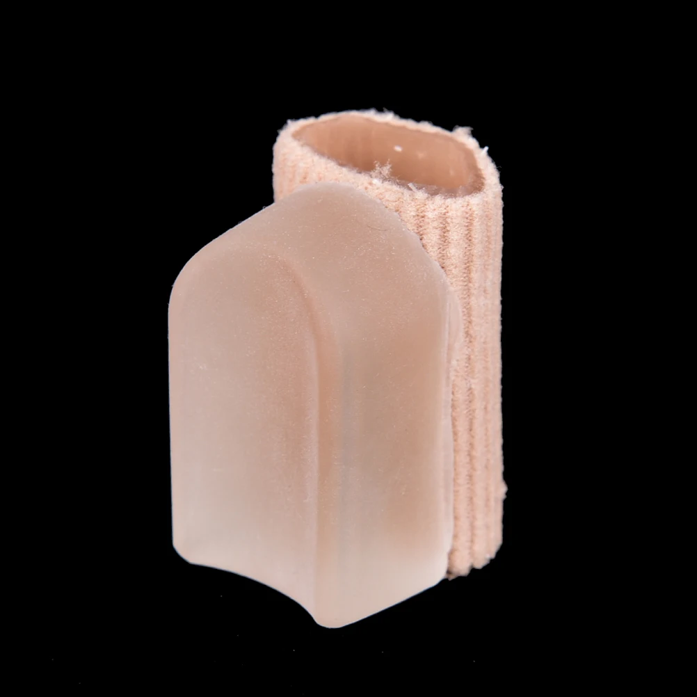 2 шт тканевый гелевый Сепаратор для педикюра Protector Hallux Valgus Pad большой корректор бурсита большого пальца стопы забота о ногах ортопедическая Ортопедия горячая распродажа