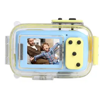 

Kids Digital Camera 1080P Mini Rechargeable Shockproof Digital Front Selfie Camera Photography Toys for Children Christmas Gift