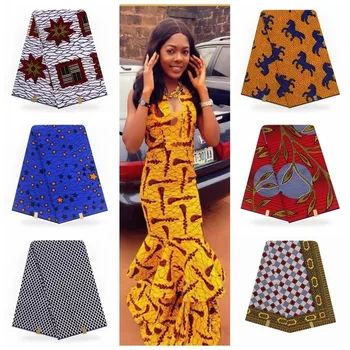 

Veritable Wax High Quality Hot Wax Veritable Soft Veritable Pagne Wax African Wax Veritable Hot Sale Design For Women Dress