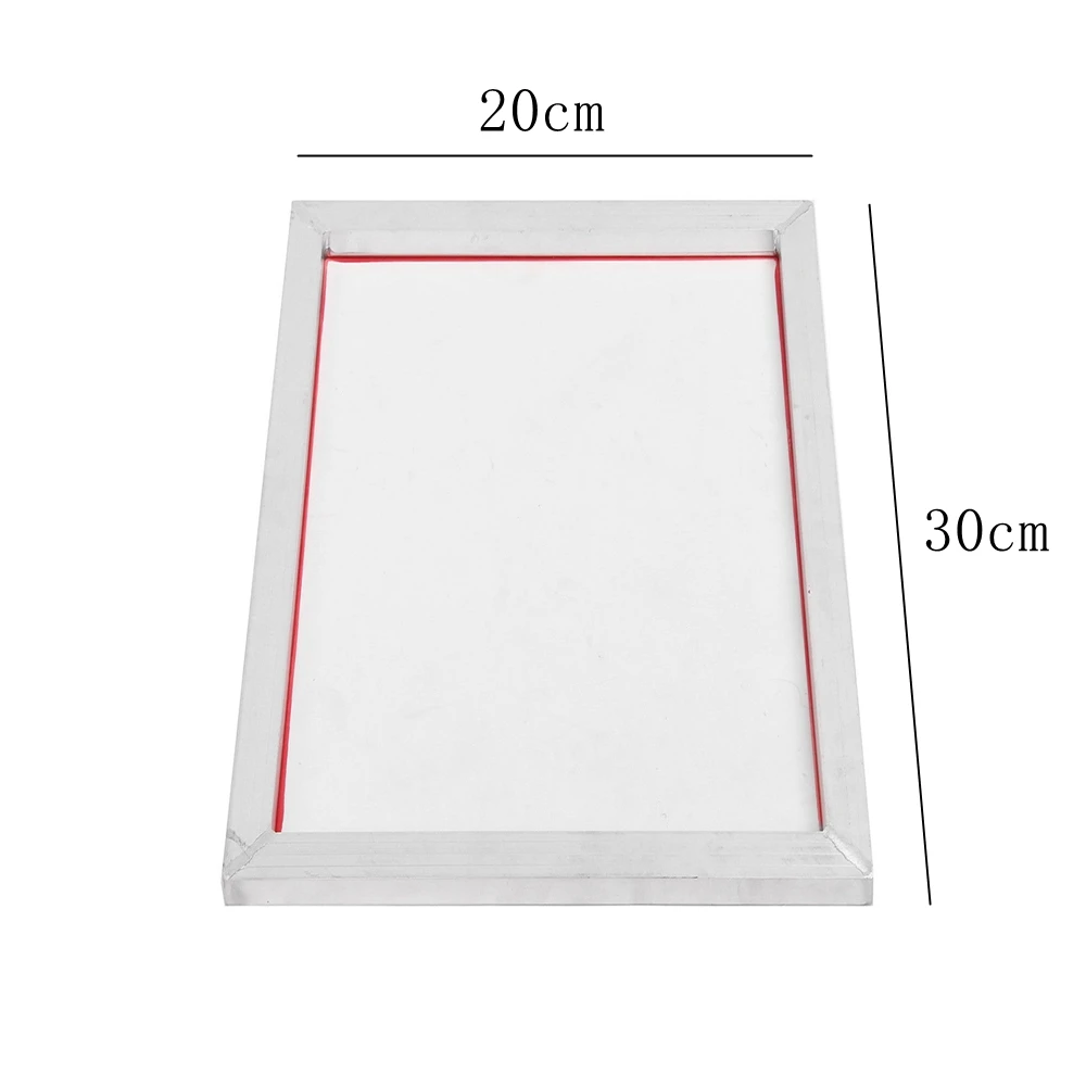 Set Of 1 Screen Printing Frame Aluminum Silk Print Polyester Mesh