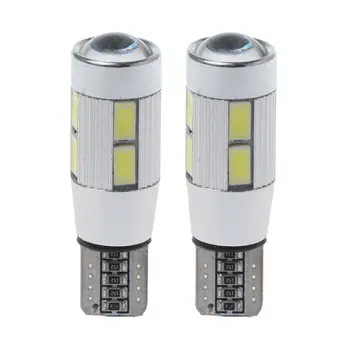 

2Pcs T10 194 W5W 5630 LED 10 SMD Canbus Error Free Car Side Wedge Lights