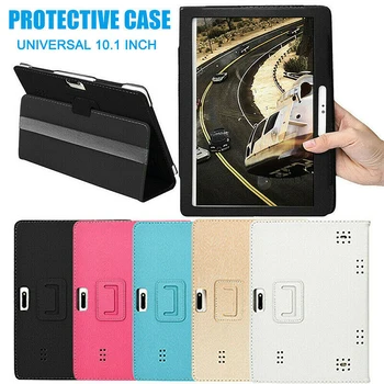 

Universal Protection cover Leather Case for 10 10.1 inch Android Tablet PC Foldable Tablet Cases Protective Cover