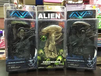 

Alien Grid Alien vs Predator Warrior Alien Xenomorph PVC Action Figure Collectible Model Toy 19cm KT1912