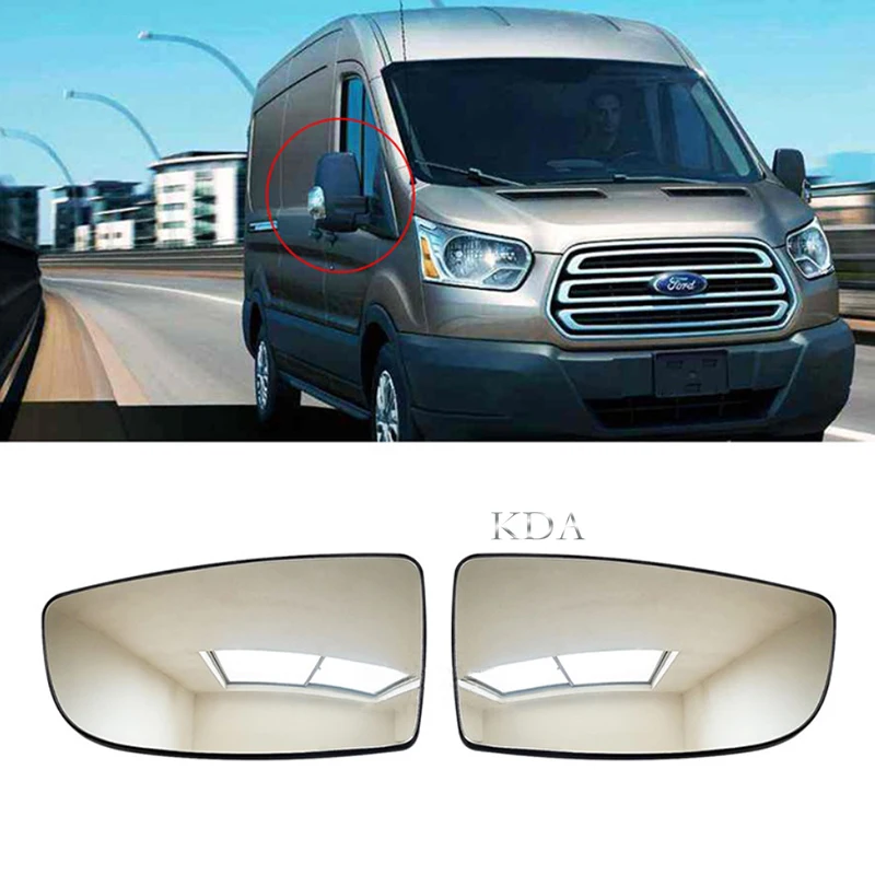 

Авто левое и правое стекло заднего зеркала для Ford Transit MK8 2014 2015 2016 2017 2018 2019 2020 V363 Bus BK31-17C718-AB BK31-17A700-AB