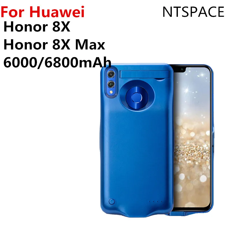

NTSPACE Ultra Slim For Huawei Honor 8X Power Case Battery Charger Cases For Huawei Honor 8X Max Backup Power Bank Charging Case