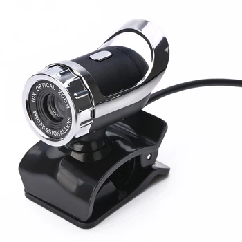 

480P HD Web Camera USB 2.0 Webcam with Sound Absorption Microphone for Computer PC Laptop
