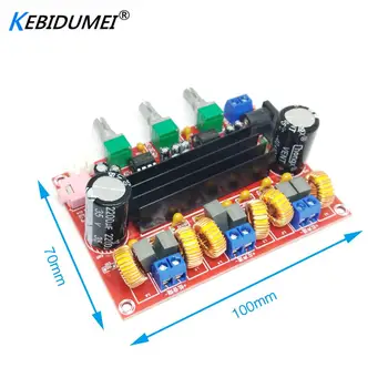 

Audio Amplifier TPA3116D2 Audio Amplifier Board New 50Wx2+100W 2.1 Channel Digital Subwoofer Power 12~24V For 4-8 Ohm Speaker