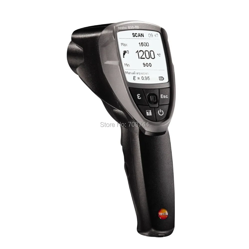 Testo 835-T2 инфракрасный термометр измерения до 1500 градусов Цельсия 0560 8352