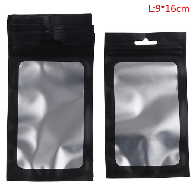 100Pcs/Lot 4*5Cm Mini Zip Lock Bags Transparent Print Plastic Ziplock Bag  For Food Candy Pill Storage Jewelry Packaging Pouches