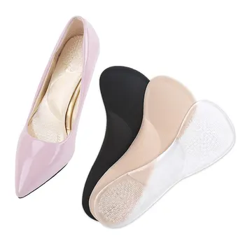 

Invisible 3/4 Length GEL Arch Half Yard Insole Women Anti-slip Massaging Metatarsal Cushion Orthopedic Sandals Insoles