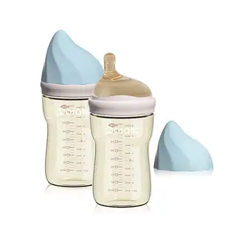 

Baby Bottles PPSU Breastfeeding Bottles for Babies Anti Colic Infant Bottles Wide Neck Breast Milk Bottles 1 Pack 9oz(260ml)