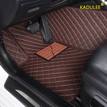 

KADULEE Custom Leather car floor mats for Luxgen 7 SUV 6 SUV U6 U5 SUV 7MPV Luxgen 5/3 foot mats