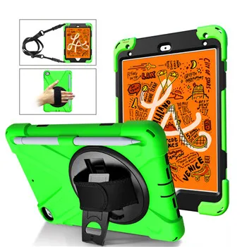 green Роскошный чехол для планшета для samsung Galaxy Tab S6, 10,5 дюймов, SM-T860, T865,, противоударный, тяжелый, прочный, жесткий, резиновый, чехол для ПК - Цвет: green