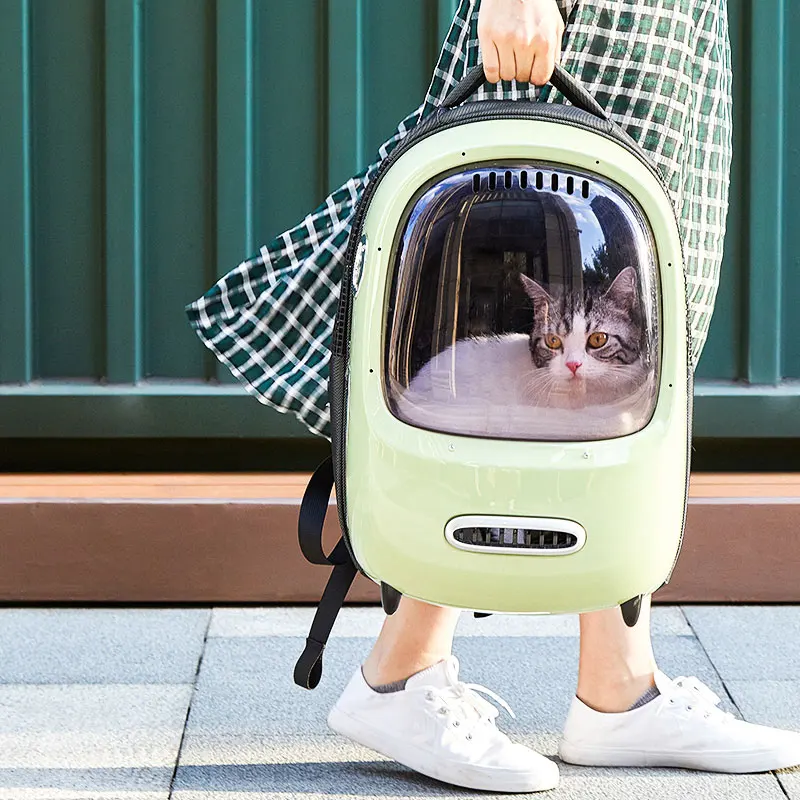 Новейший Рюкзак переноска PETKIT для кошек сумка путешествий с улучшенной системой