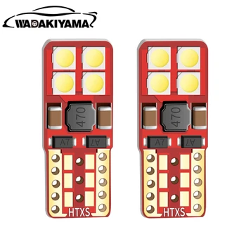 

2pcs W5W T10 LED Bulbs Canbus For Car Parking Position Lights Interior Light For BMW VW Mercedes Audi A3 8P A4 6B BMW E60 E90