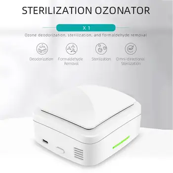 

Ozonator Mini Ozone Generator Deodorizer Air Purifier USB Rechargeable fridge Purifier Portable air Small Space Clear Odor