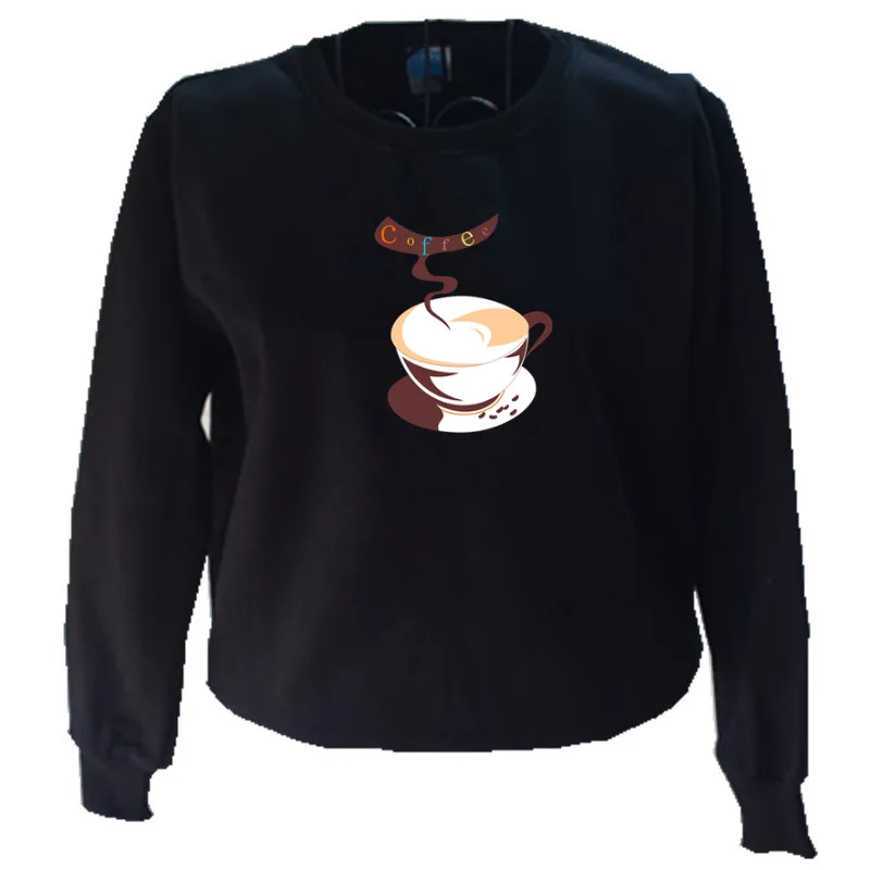 

Harajuku autumn and winter women's long-sleeved hooded sweatshirt casual long-sleeved wide plus velvet sweatshirt sportswear