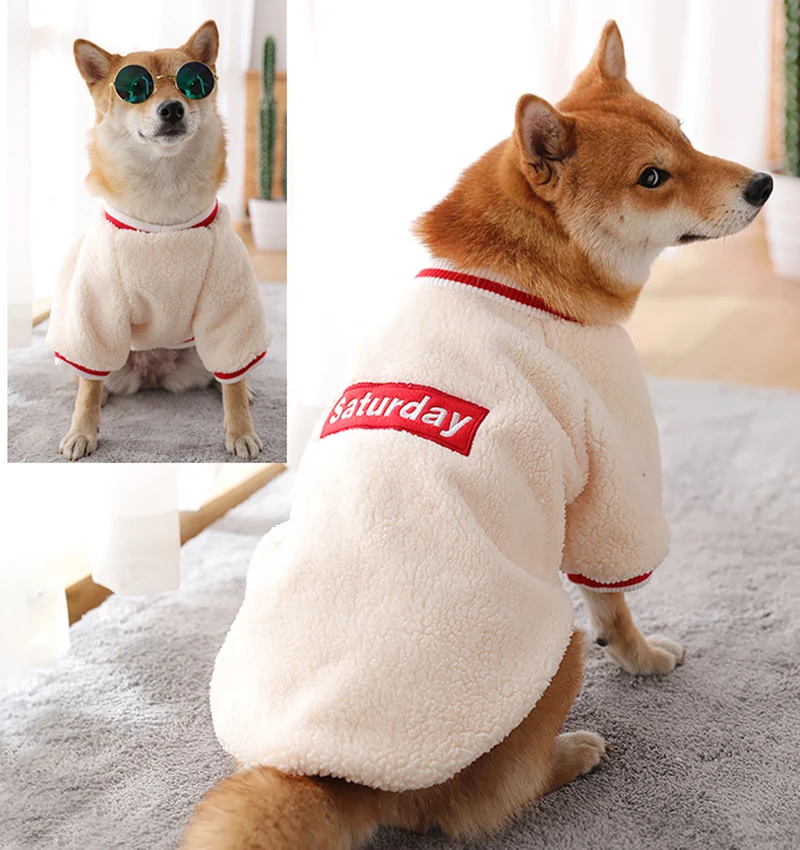 Одежда для собак Kimpets маленькие собаки осень и зима милые плюшевые свитера с