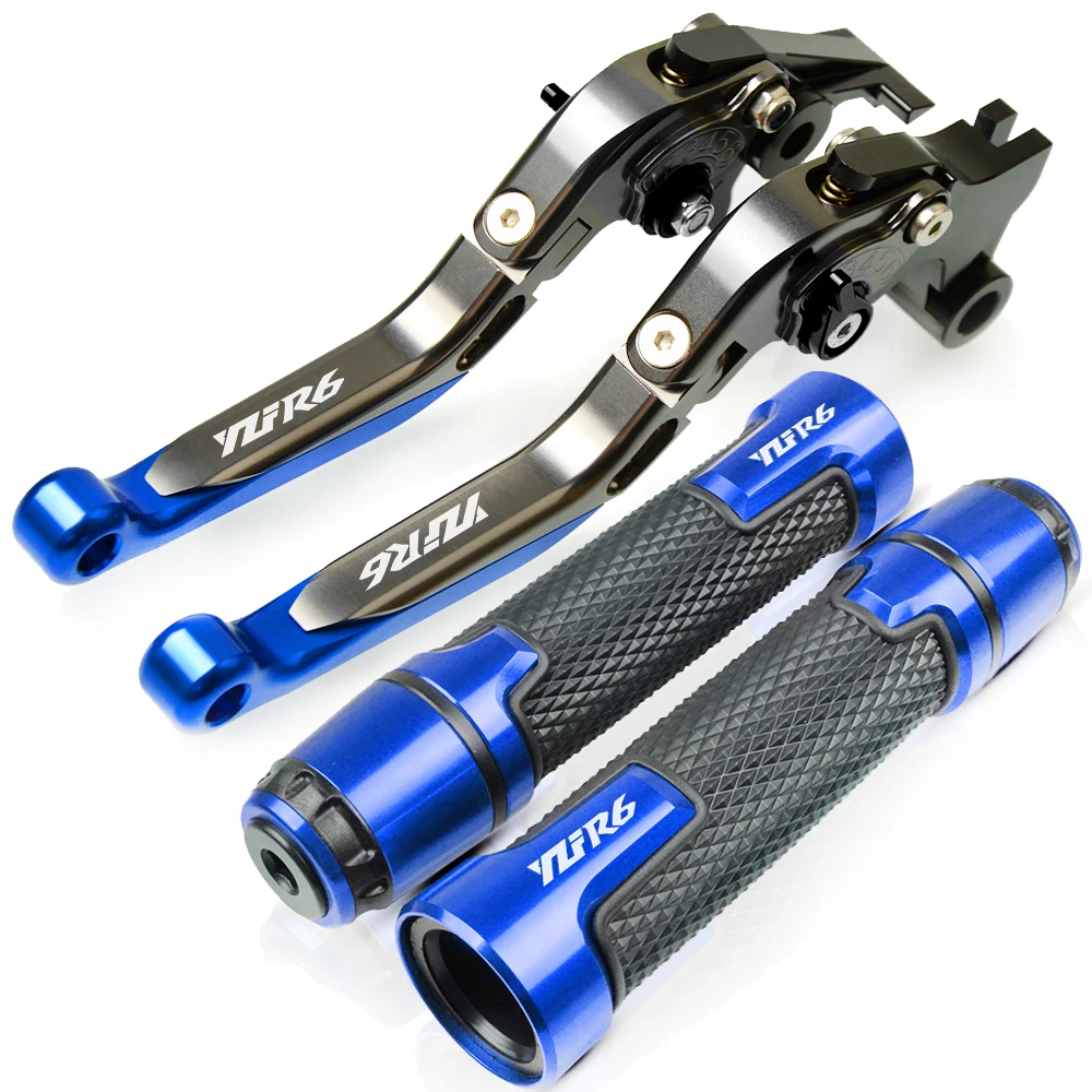 C Set of styles Аксессуары для мотоциклов сцепные рычаги ручка наконечники для ручки управления мотоциклом для Yamaha YZF-R6 2005- 2013 2012 2011 2010 - Цвет: C Set of styles