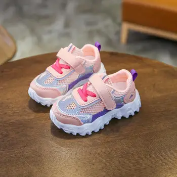 

2020 Sport Children Shoes Kids Boys Sneakers Spring Autumn Net Mesh Breathable Casual Girls Shoes Running Shoes For Kids