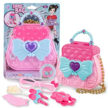 

Kids Handbag Kit Toys Girl Pretend Play Dressing Simulation Set for Children