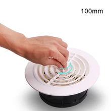 1Pc Round System Fresh Air Outlet Adjustable Exhaust Outlet Air Conditioning Outlet Exhaust Vent Ventilation Home Tool Parts