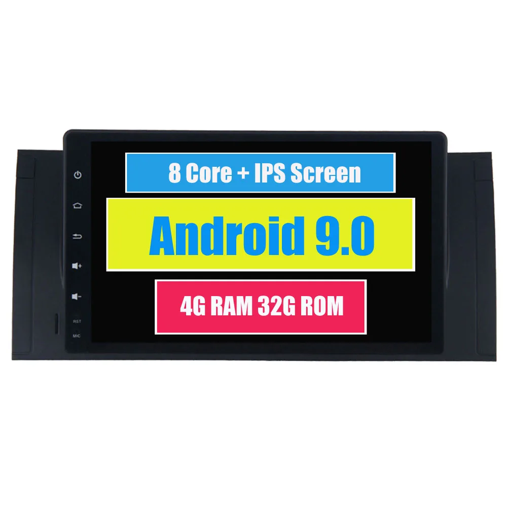 

RoverOne Octa Core Pure Android 9.0 for BMW E39 E53 X5 M5 Auto Radio Stereo GPS Navigation Headunit Media Multimedia Player