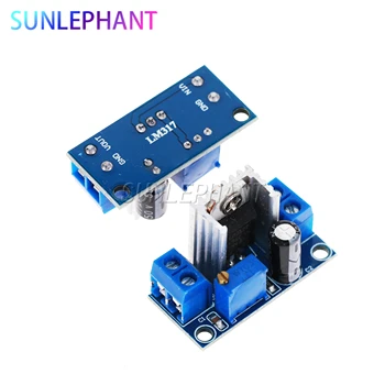 

LM317 Adjustable Voltage Linear Regulator Power Supply LM317 DC-DC 4.2-40V To 1.2-37V Step Down Buck Converter Board Module