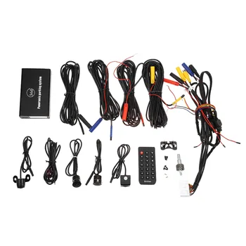 

Clearance Universal 360 Degree Panoramic Parking System Night Vision Camera Monitor with Remote Control Auto Alarm system