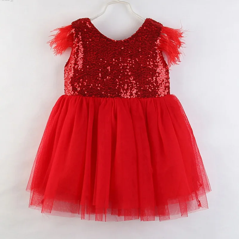 AZ1947 Red Menoea/Детское платье принцессы г. Летние Стильные Вечерние платья с бантом для девочек детское бальное платье для девочек, Сетчатое свадебное платье - Цвет: AZ1947 Red