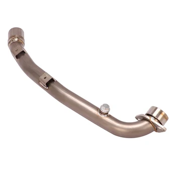 Slip On Motorcycle Exhaust Head Connect Tube Stainless Steel Exhaust System For KYMCO Xciting 400 S400 2017-2020