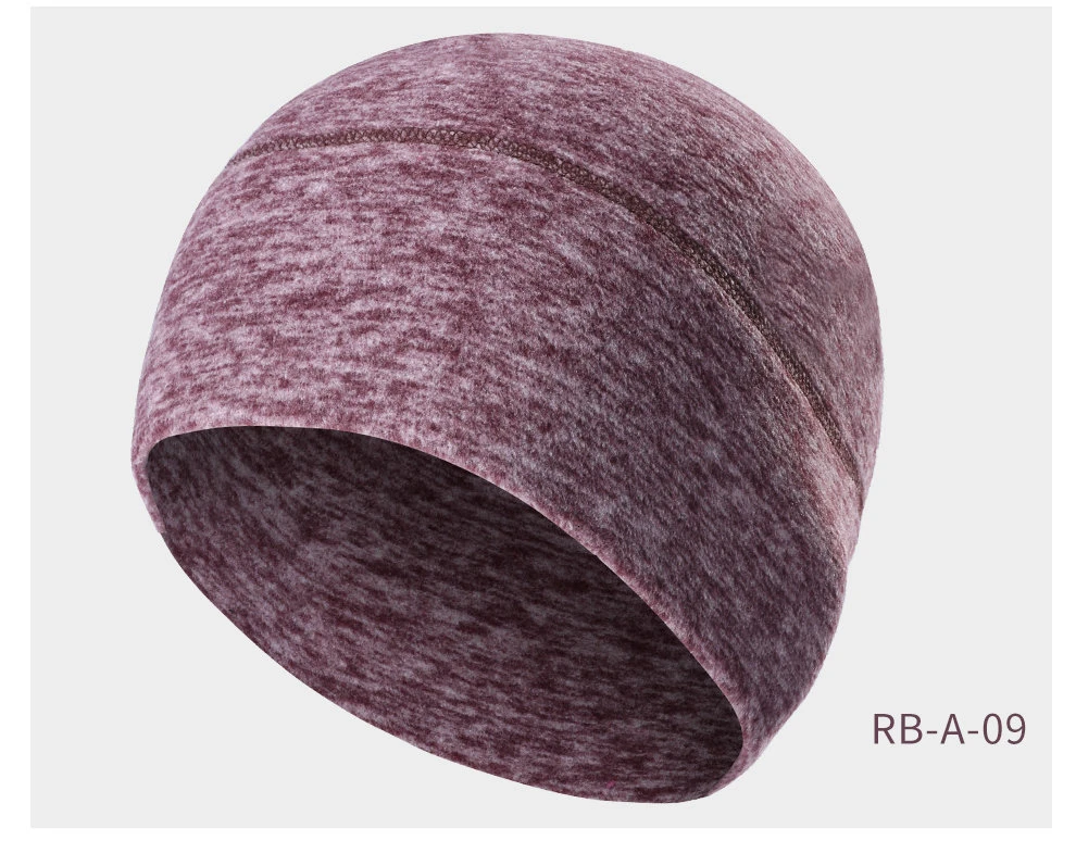 Cycling Cap Fleece Keep Warm Mens Winter Hats Thickened Thermal Head Bandanas for Outdoor Running Skiing Sports Snowboarding Cap (18)