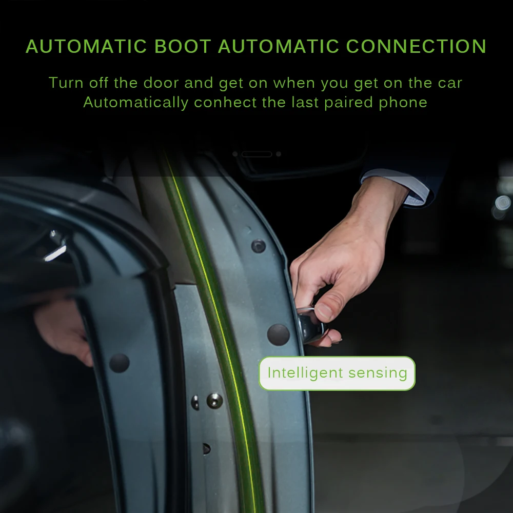AOZBZ Bluetooth Handsfree спикерфон беспроводной с микрофоном Bluetooth 5,0 автоматическое отключение Авто подключение автомобильный комплект