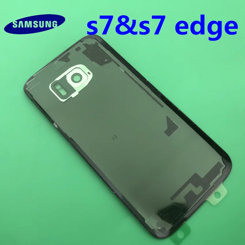 20 шт. samsung Корпус задняя крышка Чехлы для samsung Galaxy S7 G930 G930F S7 edge G935 G935F Телефон задняя батарея Дверь