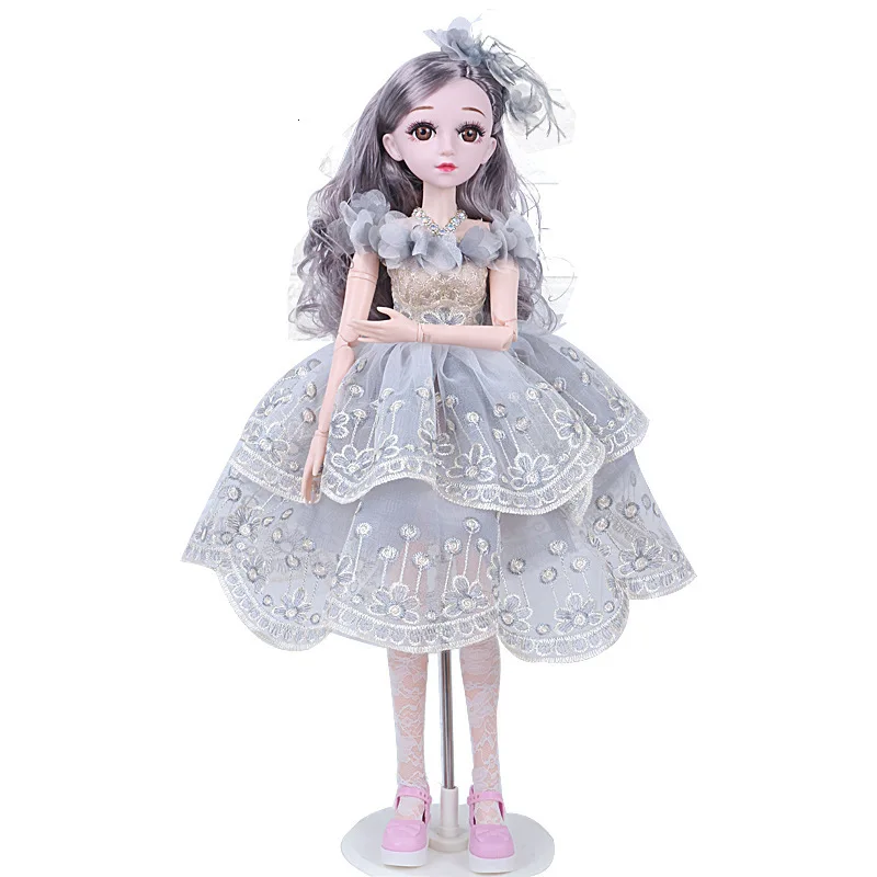 60 см BJD кукла Красивая певица куклы модель с одеждой наряд обувь парик волосы макияж для девочек подарок и куклы Коллекция