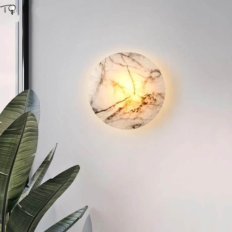 Nordic Colorful Texture Lampshade Modern Led Sconce Wall Lights Starlight Lamp Design Living Room Dining Room Stairs Decor Salon