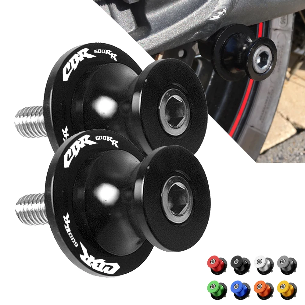 

For HONDA CBR600RR CBR 600RR 2003 2004 2005 2006 Motorcycle Swingarm Spools Slider Swing Screw Sliders Spools Stand Arm 8MM