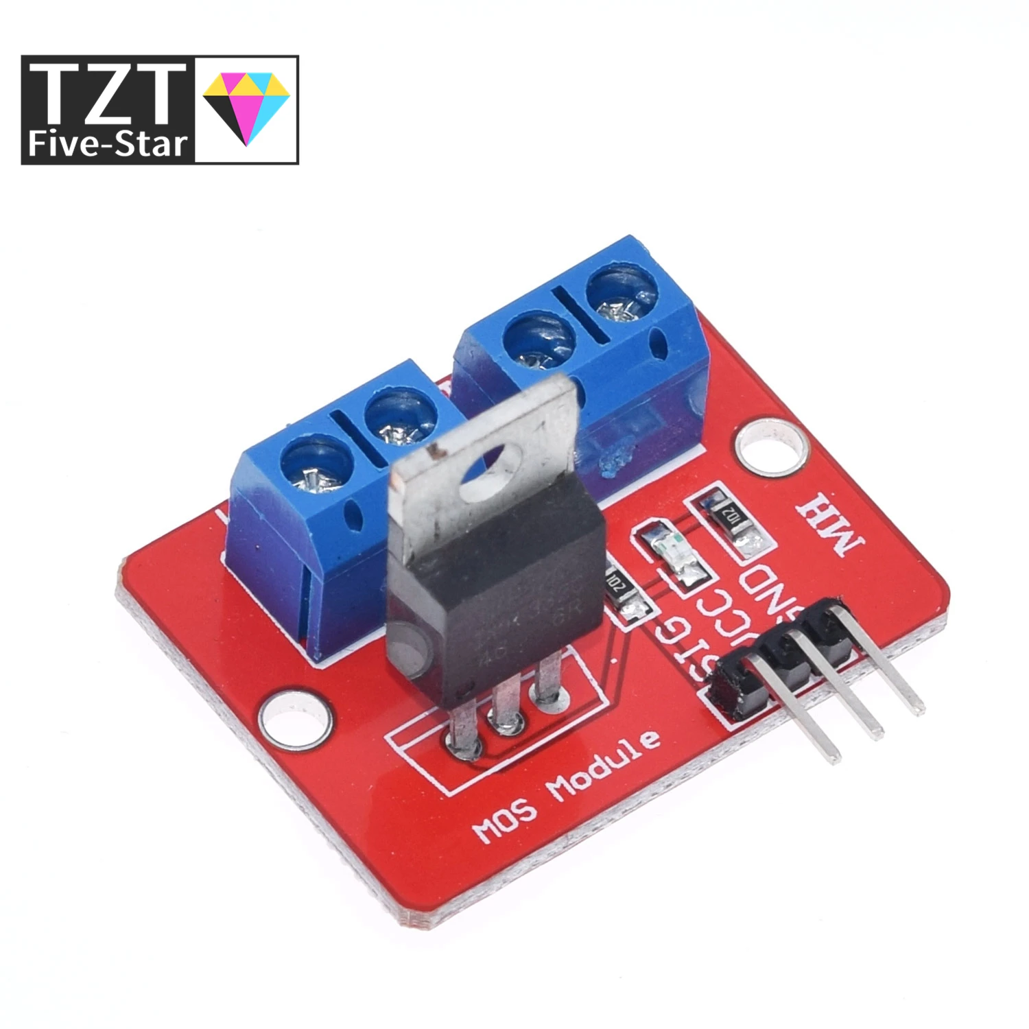 1 шт. 0 24 В Топ MOSFET Кнопка IRF520 MOS модуль драйвера для Arduino MCU ARM Raspberry Pi|mosfet module|mosfet