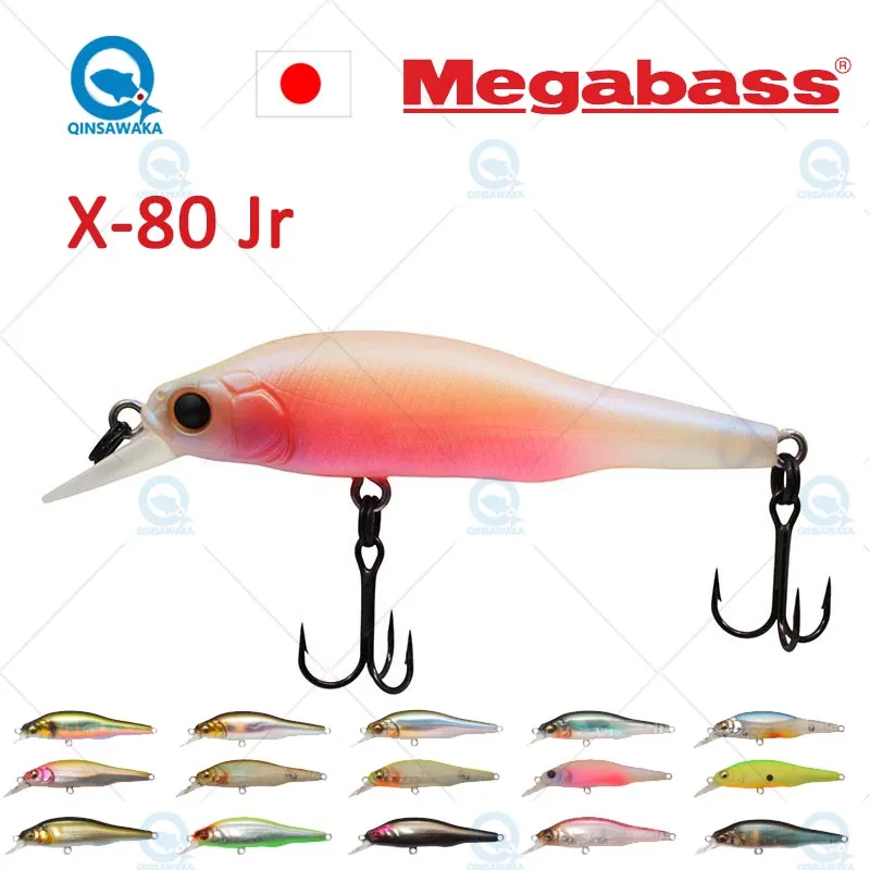 Японский Megabass ONETEN X-80 JR X80 Jr 65 см подвесная приманка для ловли окуня узкая