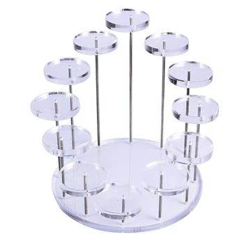 

Cupcake Stand Acrylic Display Stand for Jewelry/Cake Dessert Rack Wedding Birthday Party Decoration Tools Transparent