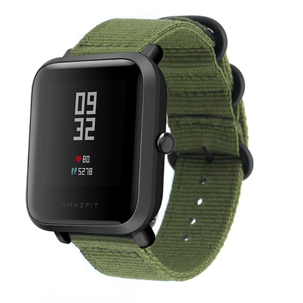 Eastar-Colorful-Nylon-wristband-for-Xiaomi-huami-Amazfit-Smart-Watch-Youth-Edition-Bip-BIT-PACE-Lite(8)