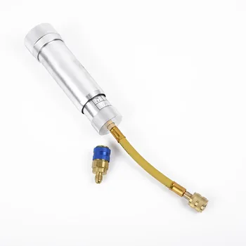 

Car Injector tool 1pcs Injector Adapter R134A 2 OZ Hand Injection Tool