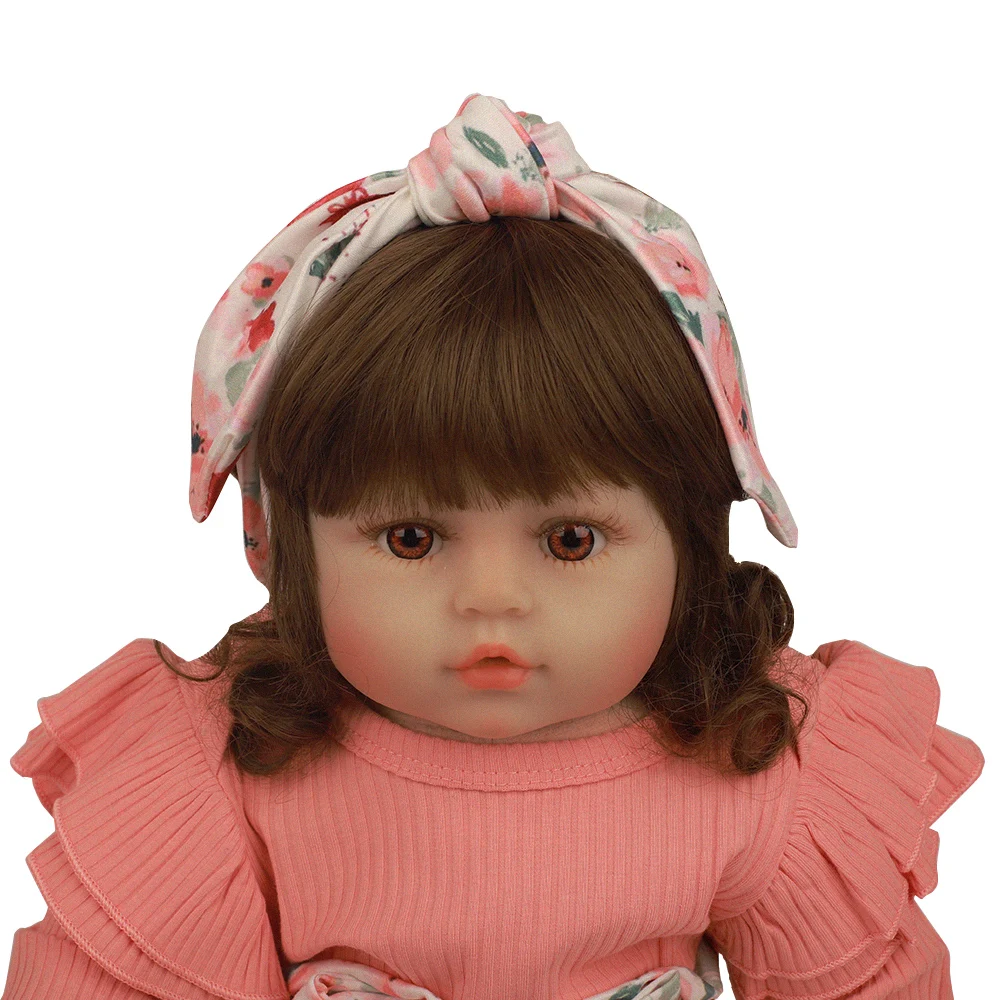 2" так по-настоящему как Bebe Reborn Baby куклы Мягкие силиконовые мягкие куклы тканевые тела новорожденные младенцы для детей Рождественский подарок 60 см