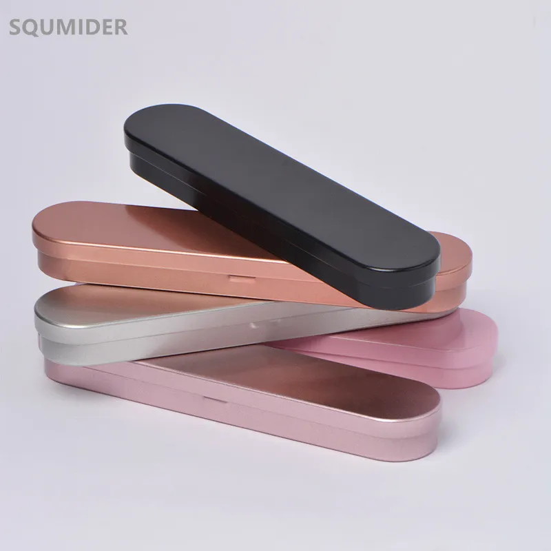 Fountain pen box Metal pencil case school Stationery for kids student cute Tin Multifunction Storage gifts | Канцтовары для офиса