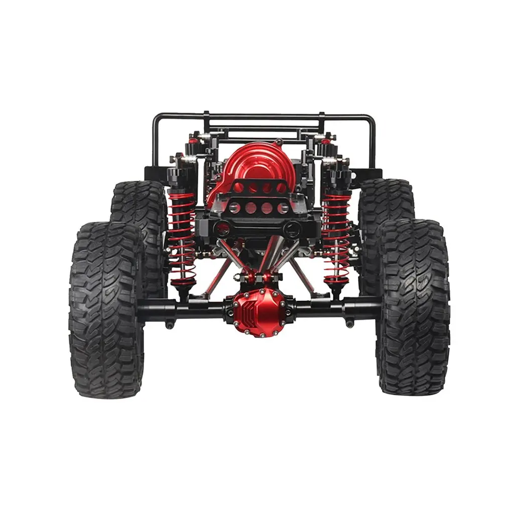 

1/10 Scale 4WD Rock Crawler Aluminum Aolly Crawler Chassis Frame Kit Assembled Chassis Frame Wheelbase 313mm Axial SCX10