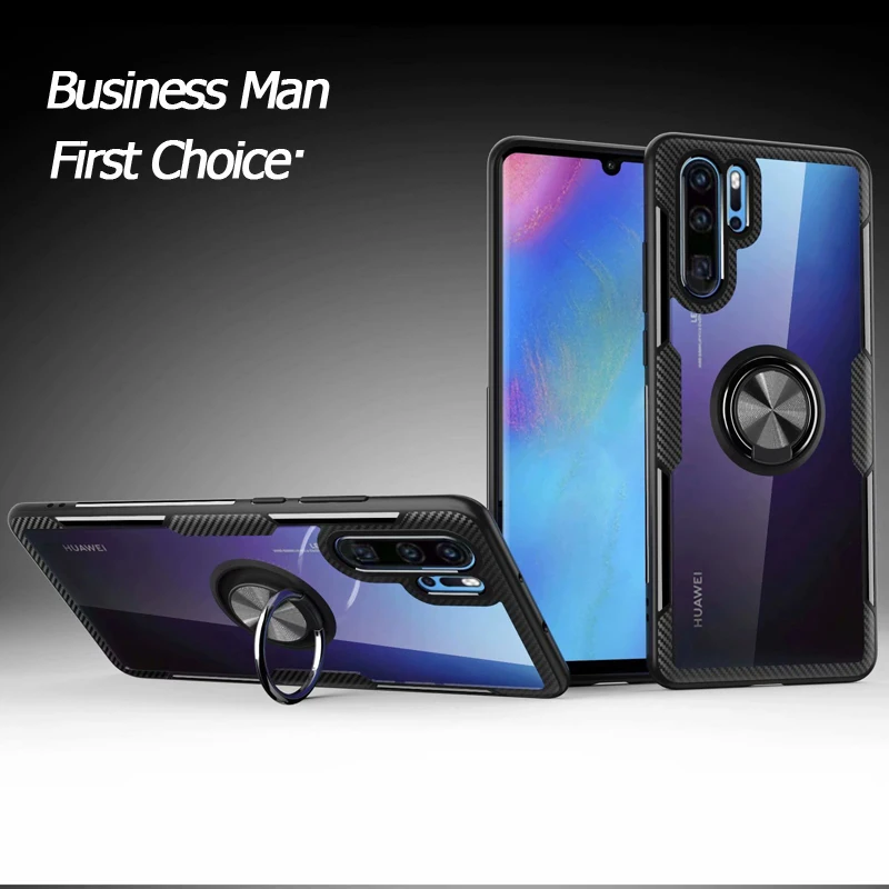 Чехол для Huawei P30 Lite Pro автомобильный чехол с магнитным кронштейном