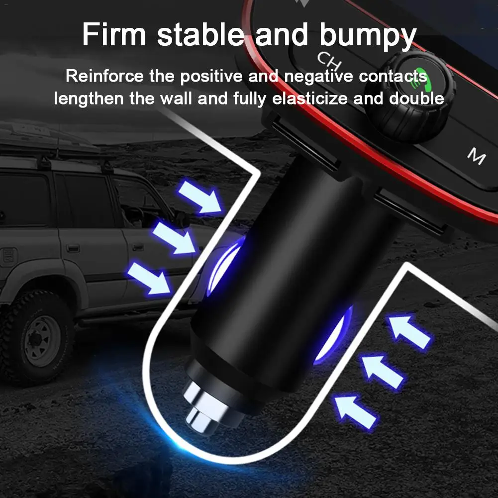 Bluetooth Автомобильный MP3-плеер fm-передатчик аудио адаптер приемник беспроводной Hands-free вольтметр автомобильный комплект TF карта AUX USB аудио адаптация