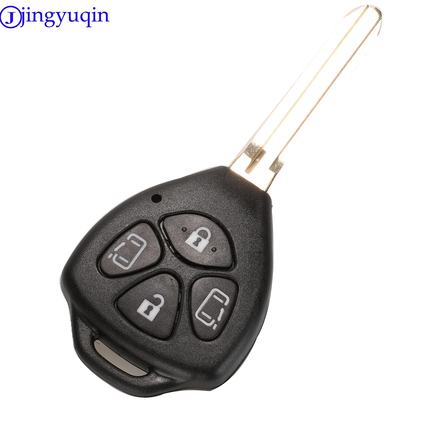 Jingyuqin 10p 4B дистанционный Автомобильный ключ, чехол, крышка, брелок, замена для Toyota Camry, ключ для Toyota Camry, Avalon, Corolla Matrix RAV4 Venza Yaris 3+ 1