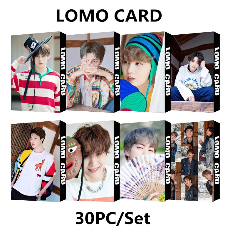 

Lomo Card Kpop Bangtan Boys Album SUMMER PACKAGE Self Made Paper 2019 Summer Photos Cards Poster Photocard Jungkook V Suga